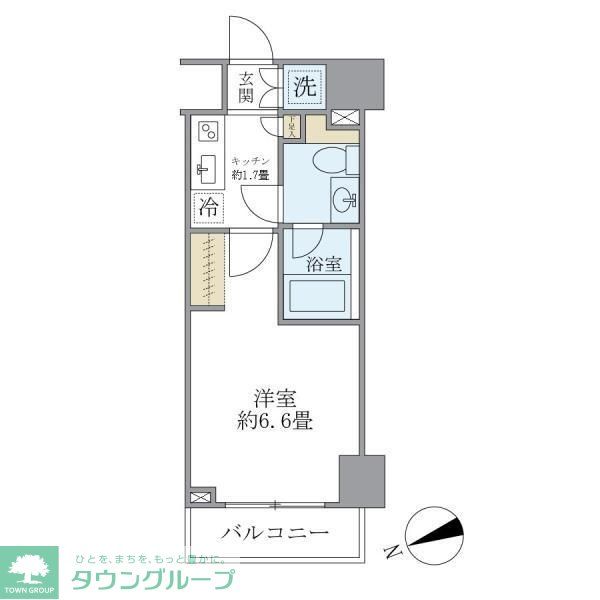 KDXレジデンス文京湯島の間取り写真
