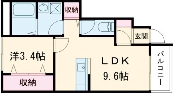 クリスタルハイツ土山の間取り写真