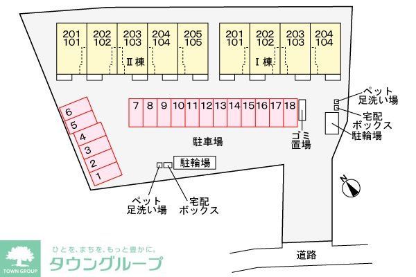 駐車場　間取図