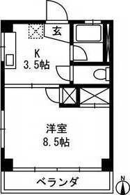 ツクイビル三俣の間取り