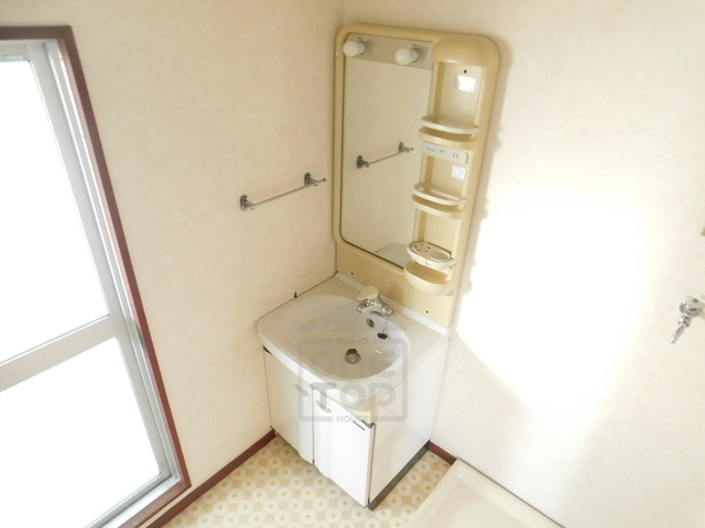 【茨木市大池のマンションの洗面設備】