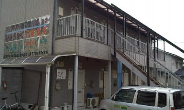 姫路市菅生台のアパートの建物外観