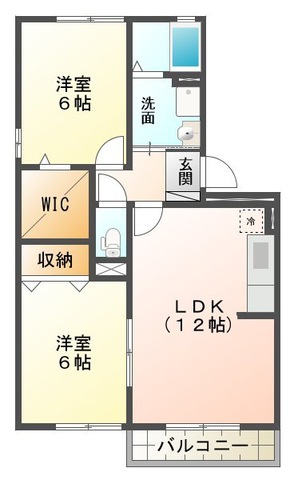 ロイヤルガーデン　Ｂ棟の間取り