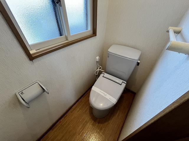 【北上市上江釣子のアパートのトイレ】