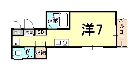 池田ハイツの間取り