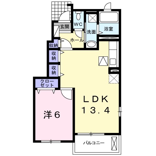 メゾン　一刻　Iの間取り