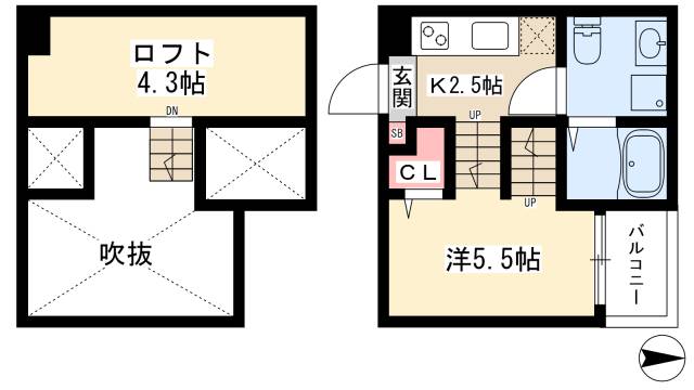 プランドールＮの間取り