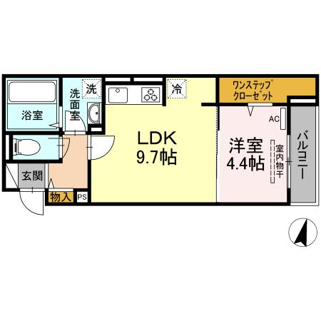 オリヴィエ西町の間取り