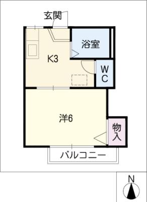 カーサ・エイトの間取り