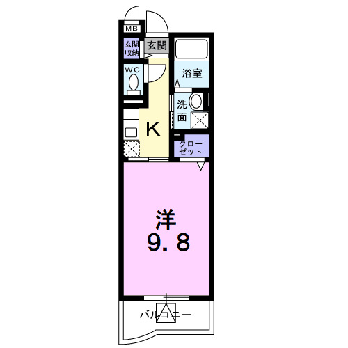 セントラル　スクエアの間取り