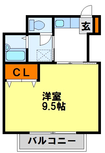 ビラージュ二日市の間取り