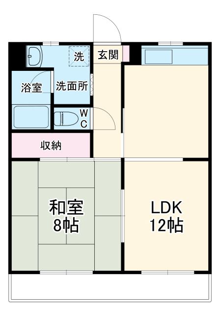 Ｒａｆｆｉｎｅ泉の間取り