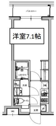 藤沢市片瀬海岸のマンションの間取り