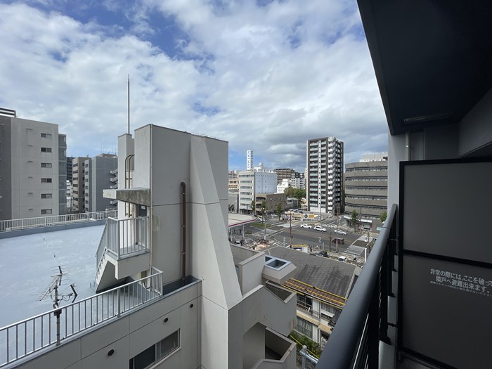 【鹿児島市加治屋町のマンションの眺望】