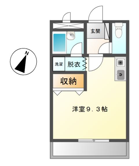 エスポワール小川の間取り