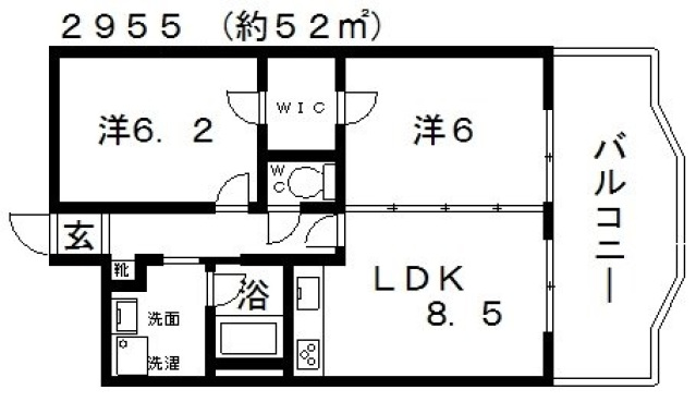 アリエスの間取り