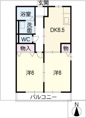 ローリエ印場の間取り