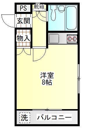 コーポアフィニスの間取り