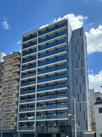 【LaSante河原町（旧：S-RESIDENCE河原町）の建物外観】