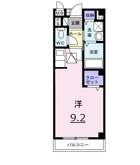 パルテール・スクウェアの間取り