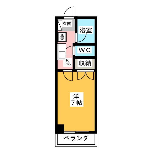 サンハイム大原の間取り