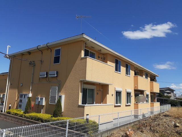 本庄市児玉町金屋のアパートの建物外観