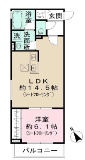 (仮称)ディーエム調布市小島町333計画の間取り