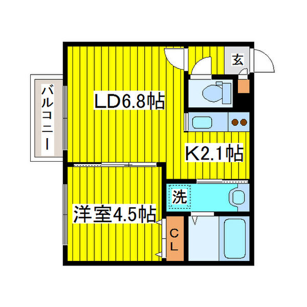 PRIME8・8の間取り