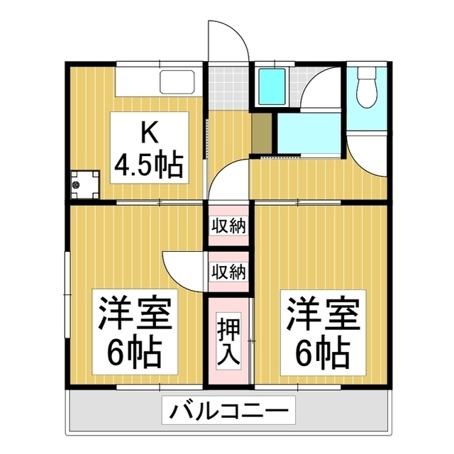 カーサレオの間取り