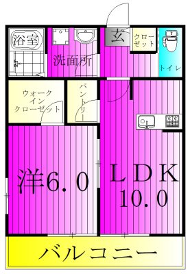 ハイセンチュリーの間取り