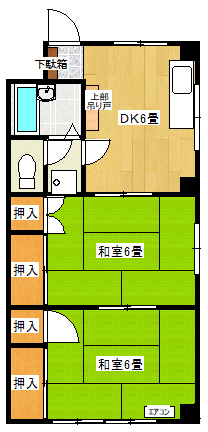 トマトハイツの間取り