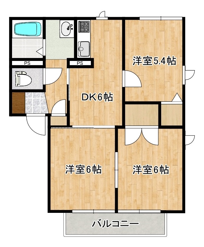 リヴィエールの間取り