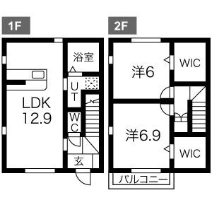 クローバーの間取り