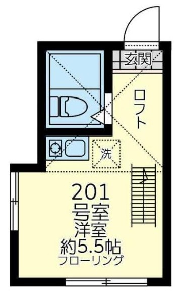 プレミアリラガーデン鶴見仲通の間取り