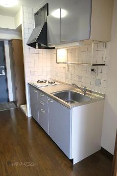 キッチン　2口ガスコンロ