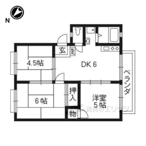 サークルファイブの間取り