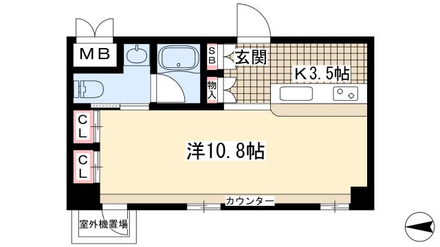 KDXレジデンス東桜Iの間取り