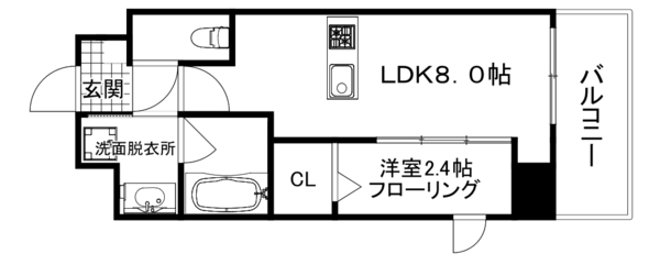 Ｄａｉｓｙ・Ｃａｌｄｏ　デイジーカルドの間取り