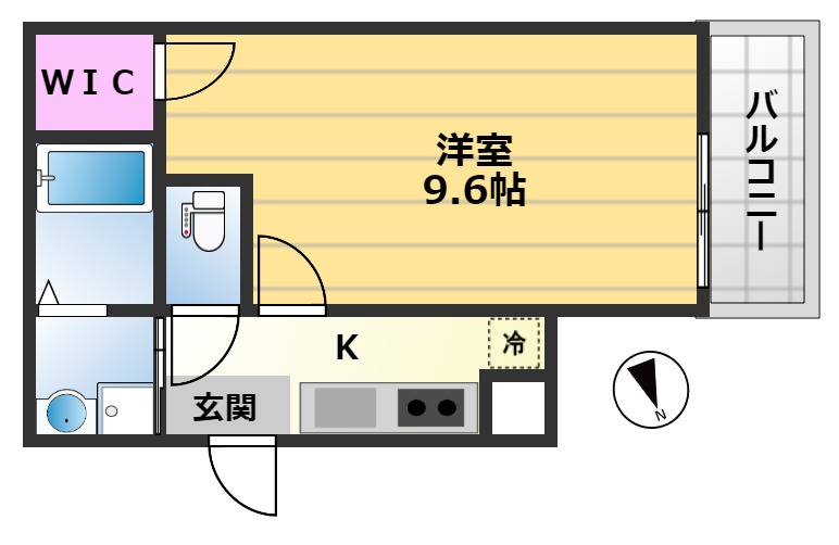 フジパレス堺東2番館の間取り