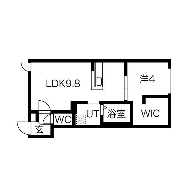 シティプレミア南郷13丁目の間取り