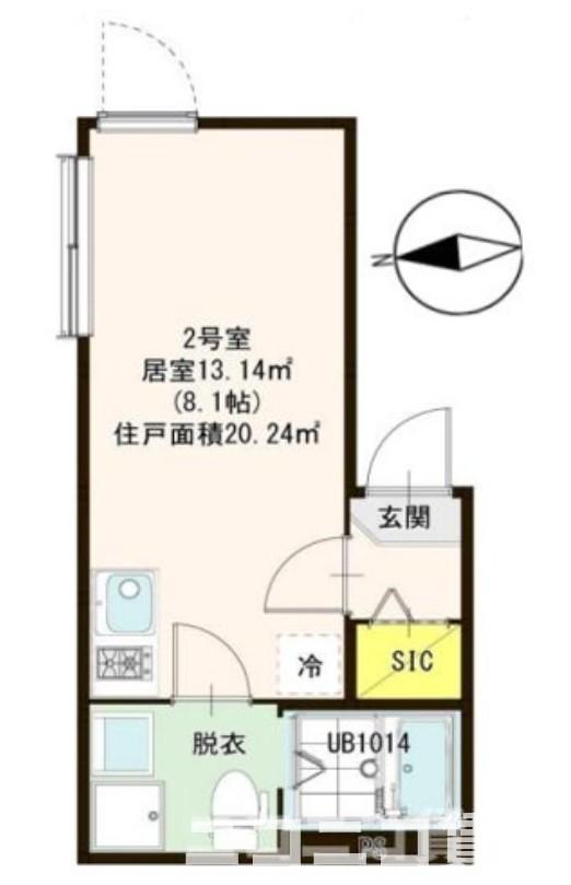 ハーモニーテラス千住緑町IIの間取り