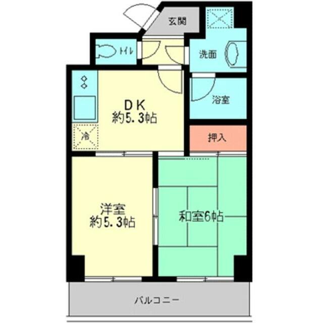 墨田区八広のマンションの間取り