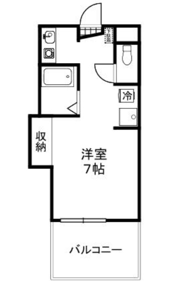 メゾン東大津の間取り