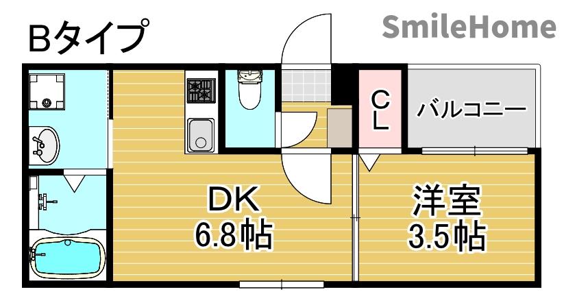 クラウンプライドIIIの間取り