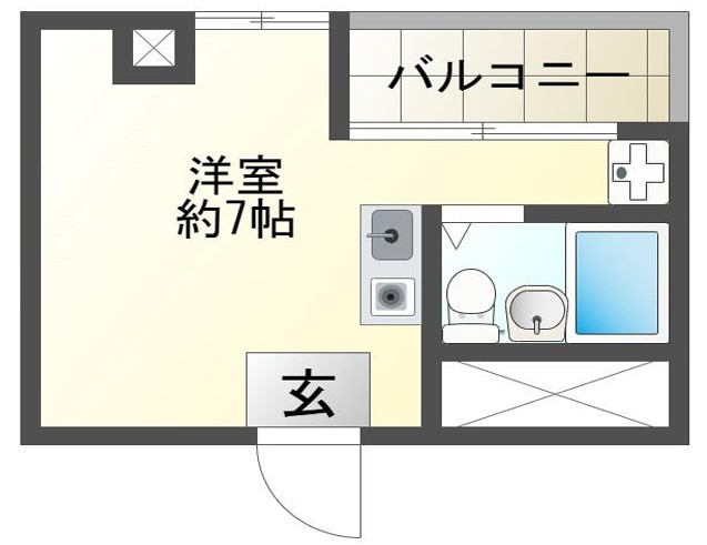 しらさぎメモリアルの間取り