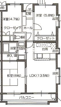 ふるさとの間取り