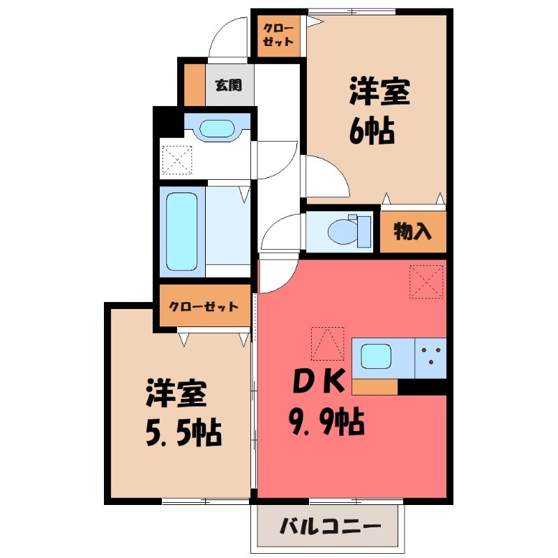 Loreleyの間取り