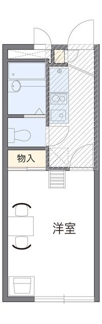 小金井市関野町のアパートの間取り