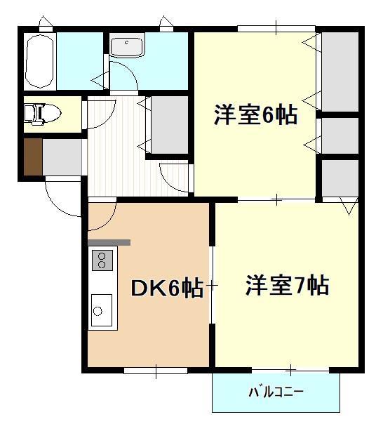 フラリッシュコアの間取り