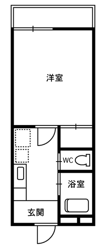 ガーデンハイツ敦賀の間取り